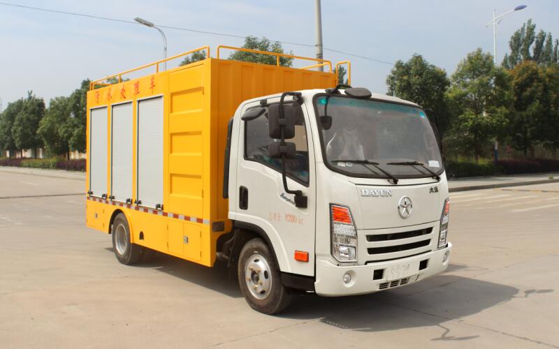 大運國五黃牌污水處理車