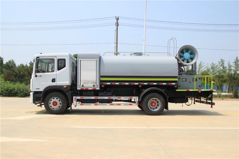 國(guó)六東風(fēng)D9 10噸（圓罐）抑塵車(chē)