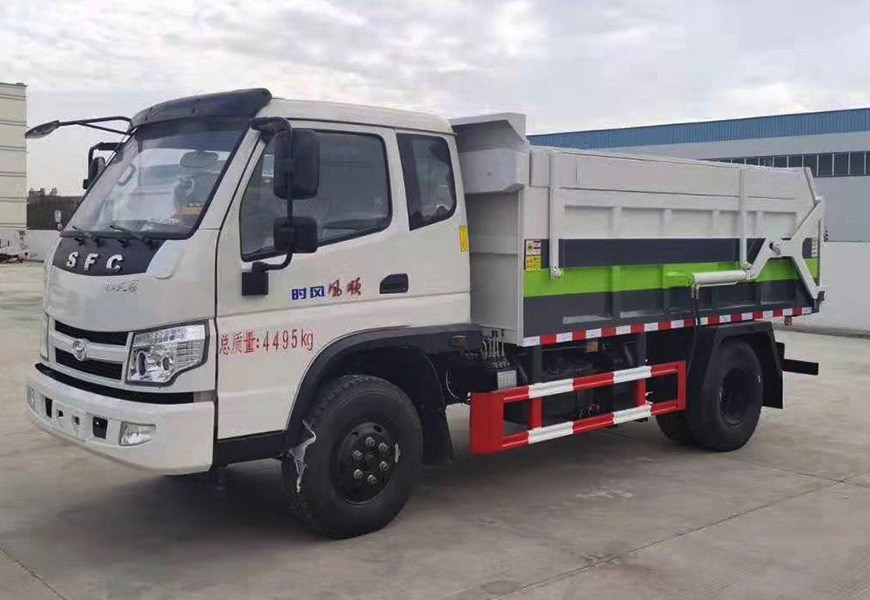 時(shí)風(fēng)壓縮對(duì)接自卸環(huán)衛(wèi)車