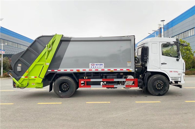國六東風(fēng)專底14方 壓縮垃圾車